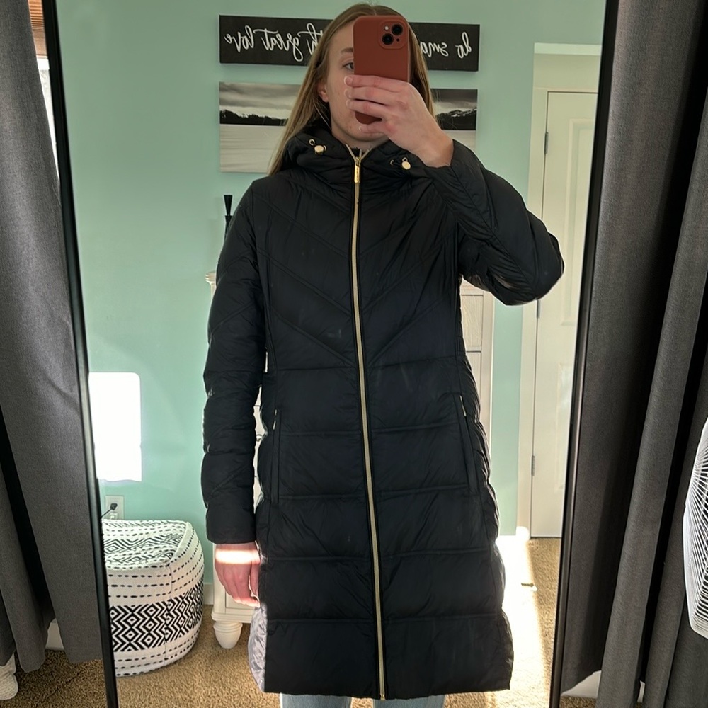Women’s Michael Kors Long Puffer Coat